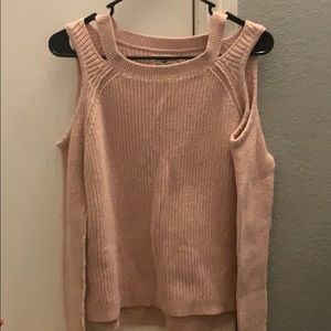 Knitted pink long-sleeve